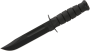 Ka-BaR Kampfmesser Black glatt/Polymerscheide