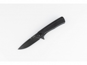 ANV Knives - ACTA NON VERBA - Z100 Linerlock Black DLC glatte Klinge G10