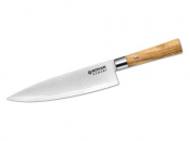Böker Damast Olive Kochmesser Groß