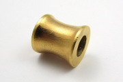 Damascus Lanyard Bead Concave Messing