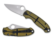 Spyderco C223GBKYLMCP Para 3 Salt Yellow Magnacut