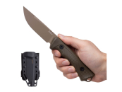 ANV Knives P200 Plain Edge Kydex Oliv Sleipner