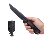 ANV Knives P300 Black glatte Klinge Kydex Black Sleipner