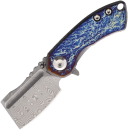Kansept Knives Mini Korvid Linerlock Damast taschenmesser