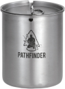 Pathfinder Edelstahl Tasse und Deckel