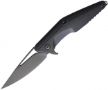 Brous Blades Division Linerlock blackout