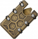 EOS Wallet 2.5 Gold Black Cerakote Geldscheinklammer