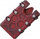 EOS Wallet 2.5 Red Black Titan Cerakote Geldscheinklammer