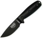 ESEE Knives Model 3 Survivalmesser All Black G10