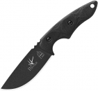 Tops Knives 3 Pointer Black Canvas Micarta