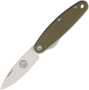 Churp Taschenmesser Linerlock Micarta Oliv