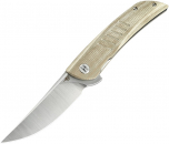 Bestech Knives Swift Linerlock Beige Micarta