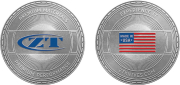 Zero Tolerance challenge Coin - Experience It