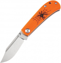 Kansept Knives Bevy Folder Orange Spider Friction folder