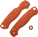 Chroma Scales Para 2 Orange Cells Scales and Bead Griffschalen spyderco