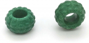 Chroma Scales Bead Green Blocks lanyard
