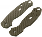 Glow Rhino Custom Spyderco Para Scales G10 OD Green Tritium