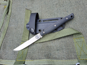 White River Knives Exodus 3 Micarta Canvas Black Kydex