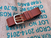 Wildsteer Ledergürtel braun