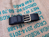 Wildsteer Ledergürtel schwarz