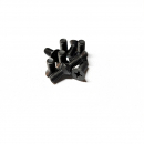 Phillips Kreuzschlitz-Schrauben 9,52mm Black Oxid 8-32