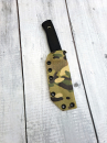 Custom Kydexscheide für Fällkniven F1 in Super Camo