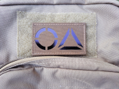 Oberland ArmsIR Patch mit OA Logo Lasercut Coyote