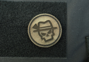 Oberland Arms Tactical Sepp Patch aus Büffelleder Oliv-Grau
