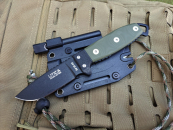 UTICA Knives SURVIVAL S3 Green Kydexscheide Feuerstahl