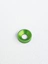 Finishing Washers Countersunk Alu Green
