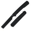 Artisan Cutlery ARTC1883P-BBK Orthodox V2 Black G10 Black 