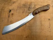 BMC Bladeworks M42, BMC M42 Naga, Parang Machete, Carbonstahl Machete, Stonewash Machete, Sand Micarta Hiebwerkzeug, BMC Knives Deutschland, Bushcraft Parang, Com2you-biwak