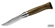 Opinel-Messer, Walnuss, Größe 8, rostfrei