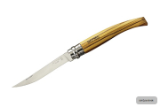 Opinel Slim-Line Größe 10 rostfrei Olivenholz