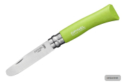 Opinel Kindermesser rostfrei Buchenholz grün