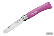 Opinel Kindermesser rostfrei Buchenholz pink