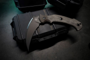 Bastinelli Knives The Grumpy OD Green Micarta