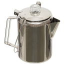 Fox Outdoor Kaffeekanne mit Perkolator Edelstahl