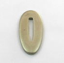 Bolster V 35 - Parierelement - Neusilber