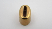 Hülse 21 x 15mm - Messing, Schlitz 14 x 3,2mm