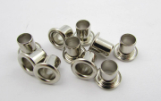 Nieten Oese Kydex 1/4  8.4 x 9.8 silber / 10 Stück- 3794