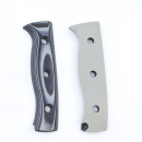 White River Knives Cub XL Scale Kit Black White G10