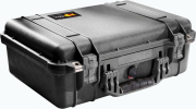 PELI™ Protector Case 1500 leer schwarz wasserdicht, bruchsicher und staubdicht