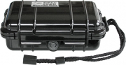 PELI™ MicroCase 1020 schwarzer Boden  schwarzer Deckel