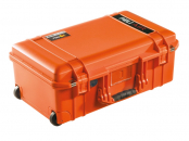 Peli Case 1535 Air leer orange Rollkoffer wasserdicht bruchsicher und staubdicht Trolley