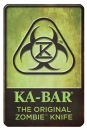 Ka-Bar Blechschild 