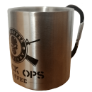 Black Ops Coffee EDELSTAHL BECHER