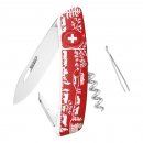 Swiza Taschenmesser D01 rot Motiv Heimat
