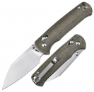 CJRB Knives J1935AK-ODG Hectare AR-SFII Green Micarta