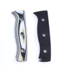 White River Knives Ursus Cub XL Griffschalen Black White Tan